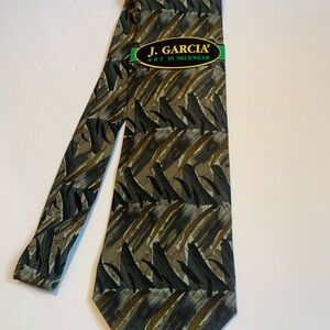 Jerry Garcia Men’s 100% Silk Tie Lunch Collection #17 Professional Classic Art